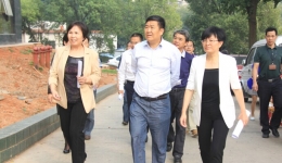 副市長王行水調(diào)研我院全科醫(yī)生培訓(xùn)樓項(xiàng)目