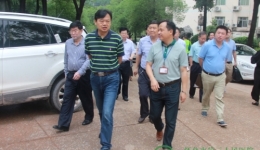 省衛(wèi)計(jì)委副主任龍開超一行來我院檢查指導(dǎo)工作