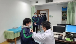 護(hù)航健康，助力高考--我院開展2022年度高考考生體檢工作